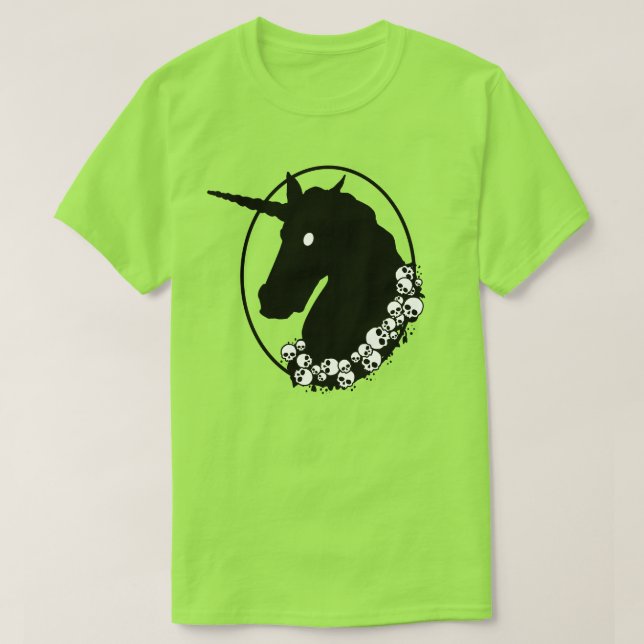 Zombie Unicorn T-Shirt (Design Front)