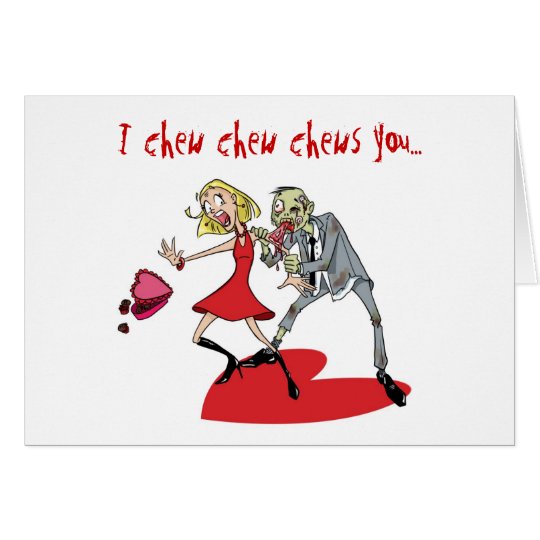 Zombie Valentine Card | Zazzle.com
