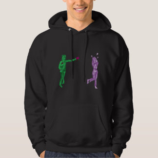Zombie Valentines Day Hoodie