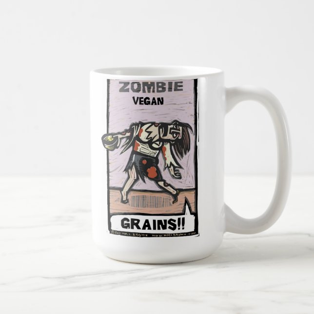 Zombie Vegan - cup (Right)
