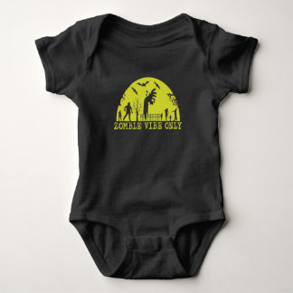Zombie Vibes Only Baby Bodysuit