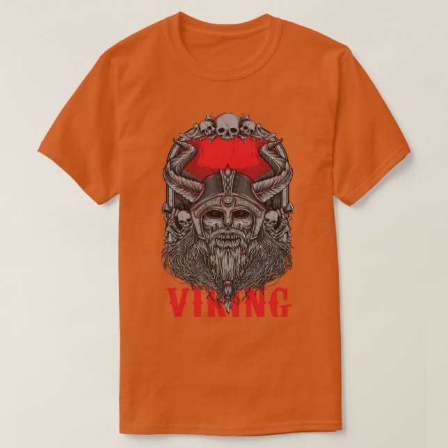 Zombie Viking 3 T-Shirt (Design Front)