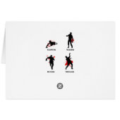 zombie walker crawler cards (Back Horizontal)