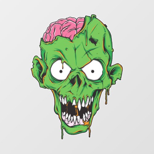 Zombie Wall Decal