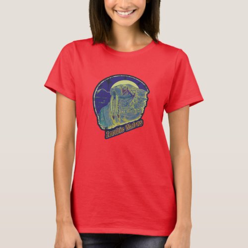 Zombie Walrus Original_Distressed Look T_Shirt