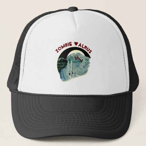 Zombie Walrus Trucker Hat