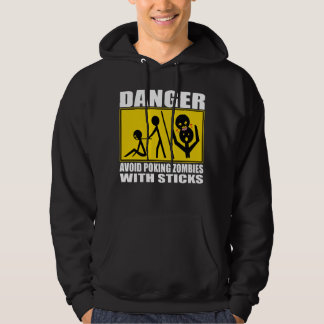 Zombie Warning Hoodie