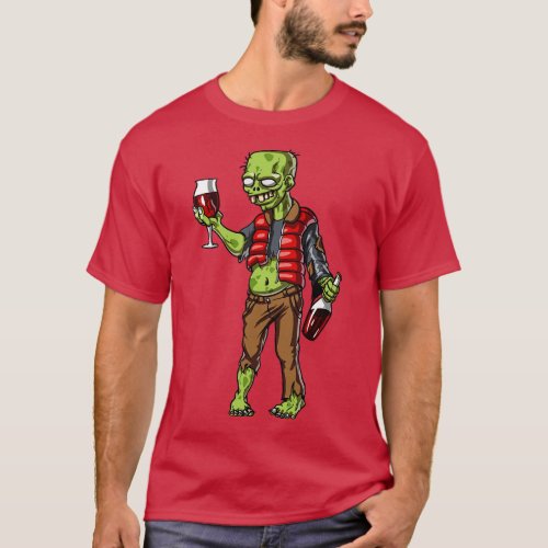 Zombie Wine Party T_Shirt