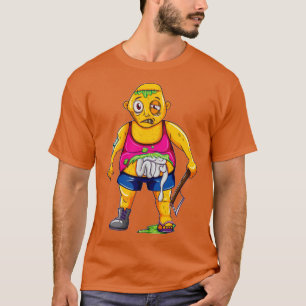 Zombie With An Ax T-Shirt