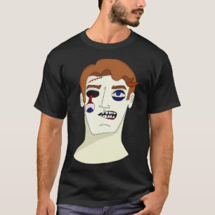 Zombie with eye dropping T-Shirt
