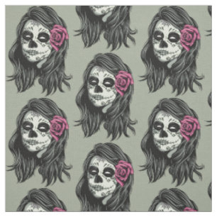 Zombie Woman custom color fabric