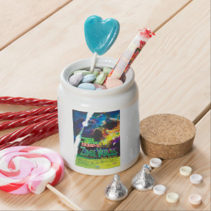 Zombie Worlds Halloween Galaxy of Horrors Candy Jar