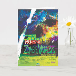 Zombie Worlds Halloween Galaxy of Horrors Card