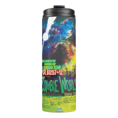 Zombie Worlds Halloween Galaxy of Horrors Thermal Tumbler
