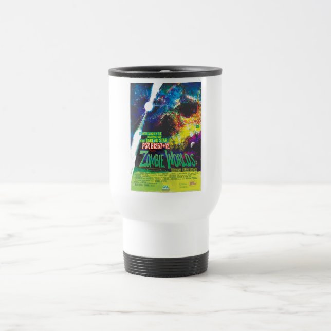 Zombie Worlds Halloween Galaxy of Horrors Travel Mug (Center)