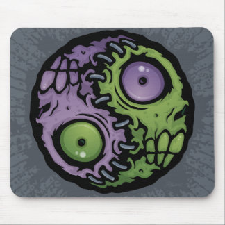 Zombie Yin-Yang Mouse Pad
