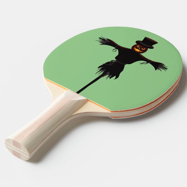 Zombie Zone: Halloween Ping Pong Paddle (Front Angle)