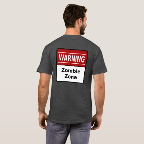 Zombie Zone Shirt backprint