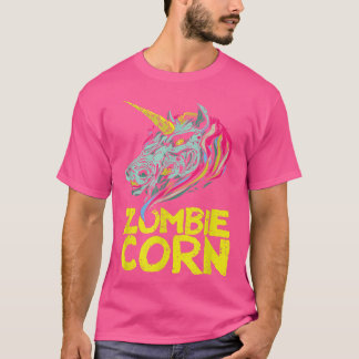 Zombiecorn Zombie Unicorn Lovers Halloween Animal  T-Shirt