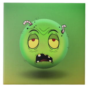 Zombiemoji Carreau Ceramic Tile