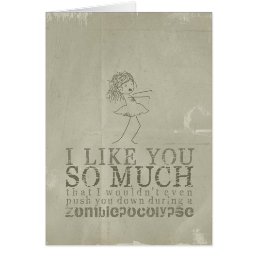 Zombiepocolopyse Love Cards (Front)