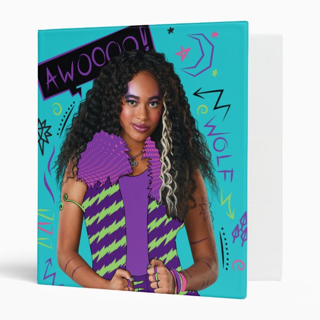 Zombies 2 | Willa 3 Ring Binder (Front/Inside)