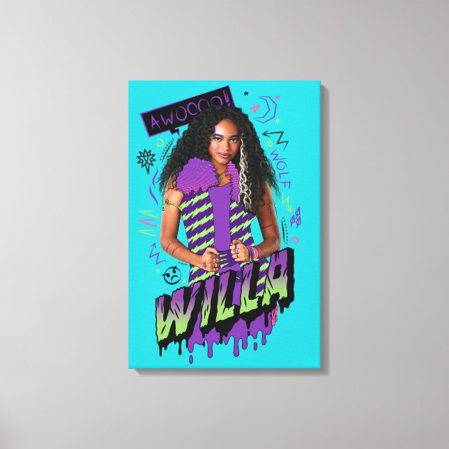Zombies 2 | Willa Canvas Print (Front)