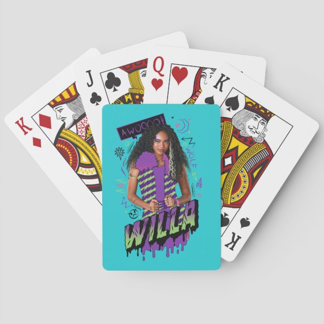 Zombies 2 | Willa Playing Cards (Back)