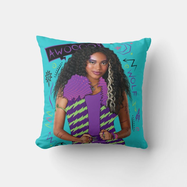 Zombies 2 | Willa Throw Pillow (Front)