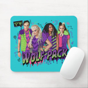 Zombies 2 Wolf Pack Mouse Pad