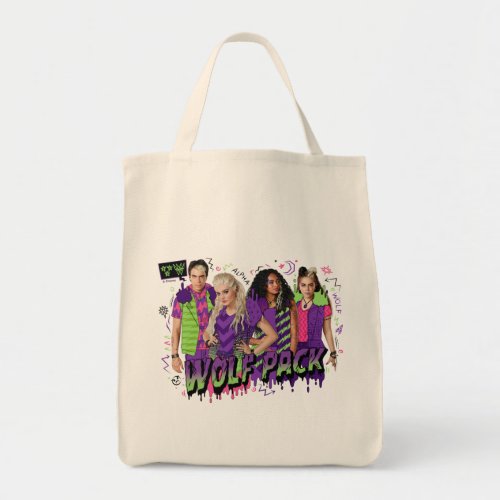 Zombies 2  Wolf Pack Tote Bag