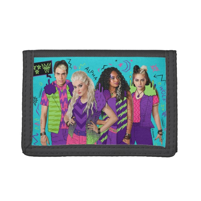 Zombies 2 | Wolf Pack Tri-fold Wallet (Front)
