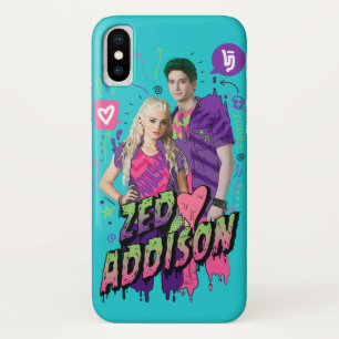 Zombies 2   Zed and Addison iPhone X Case