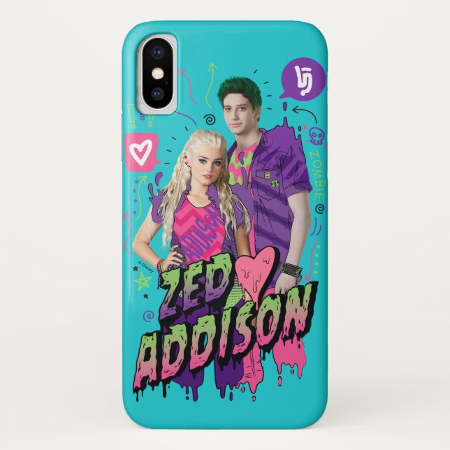 Zombies 2 | Zed and Addison Case-Mate iPhone Case (Back)