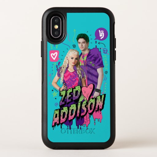 Zombies 2 | Zed and Addison OtterBox Symmetry iPhone X Case