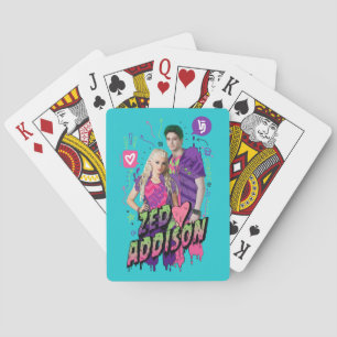 Zombies 2   Zed and Addison Playing Cards