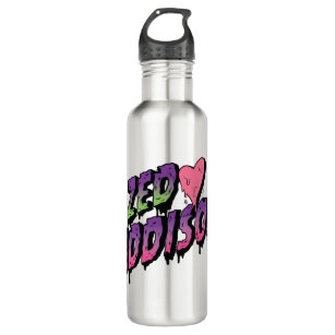 Zombies 2   Zed and Addison Text Stainless Steel Water Bottle