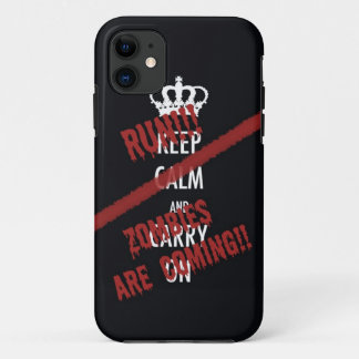 Zombies are coming iPhone 11 case