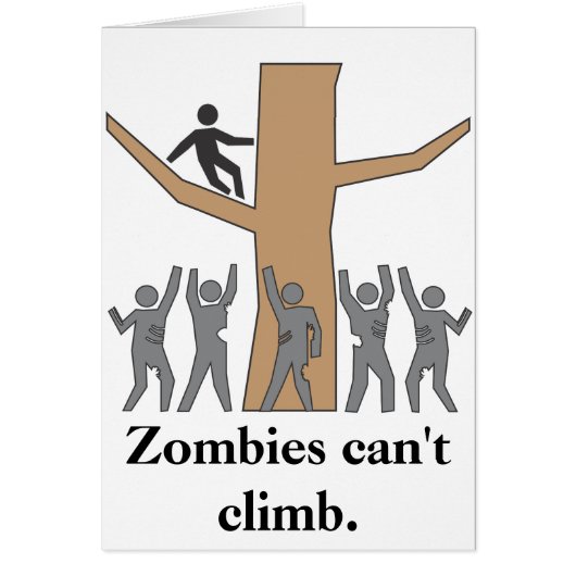 Zombies Are Rotten Climbers! Cards (Front)