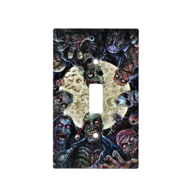 Zombies Attack (Zombie Horde) Light Switch Cover (Front)