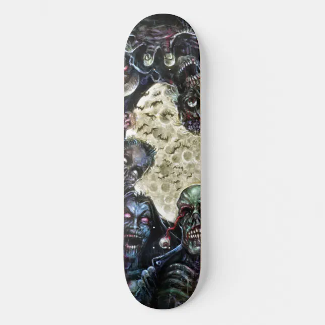 Zombies Attack (Zombie Horde) Skateboard Deck | Zazzle