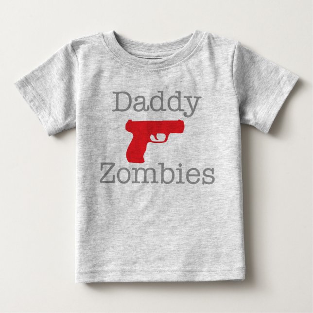 Zombies! Baby! Baby T-Shirt (Front)