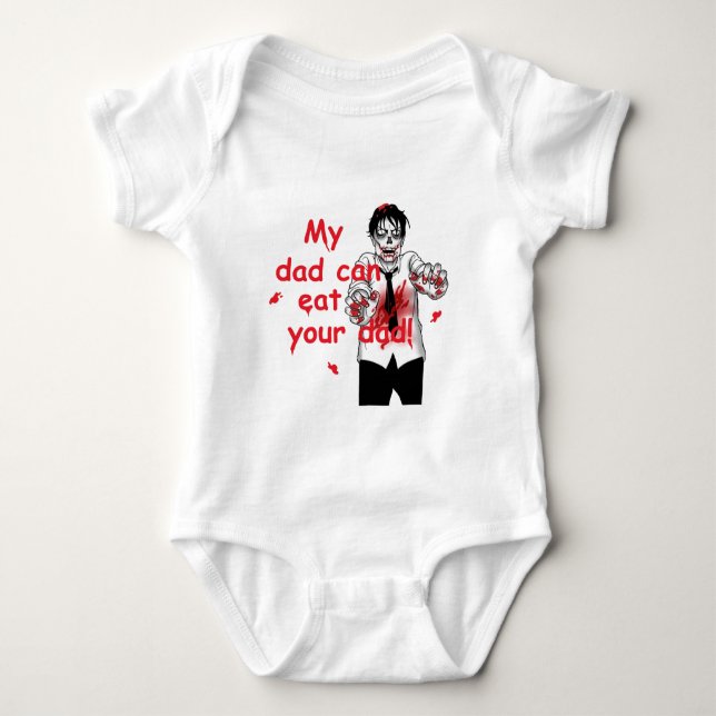 Zombies Baby Bodysuit (Front)
