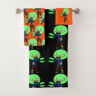Zombies Bathroom Towel Set