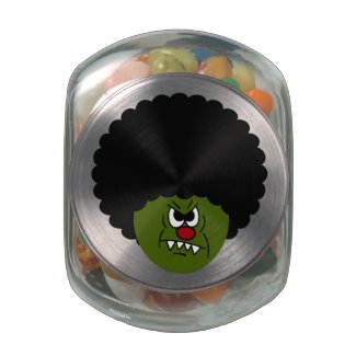 Zombies Boogie Halloween Disco Jelly Belly Candy Jar