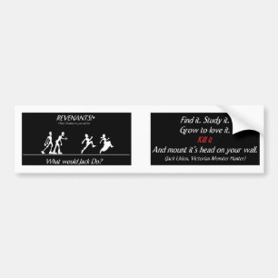 Zombies Bumper Sticker