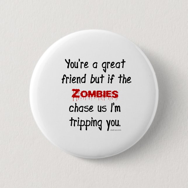 Zombies Button (Front)