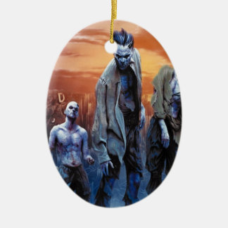 Zombies! Ceramic Ornament