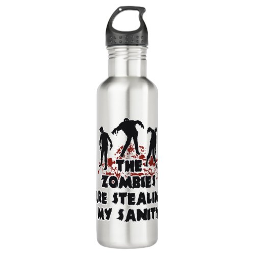 Zombies _ choose color water bottle