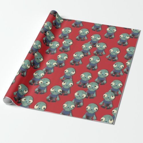 ZombiesComing to Get You   Wrapping Paper